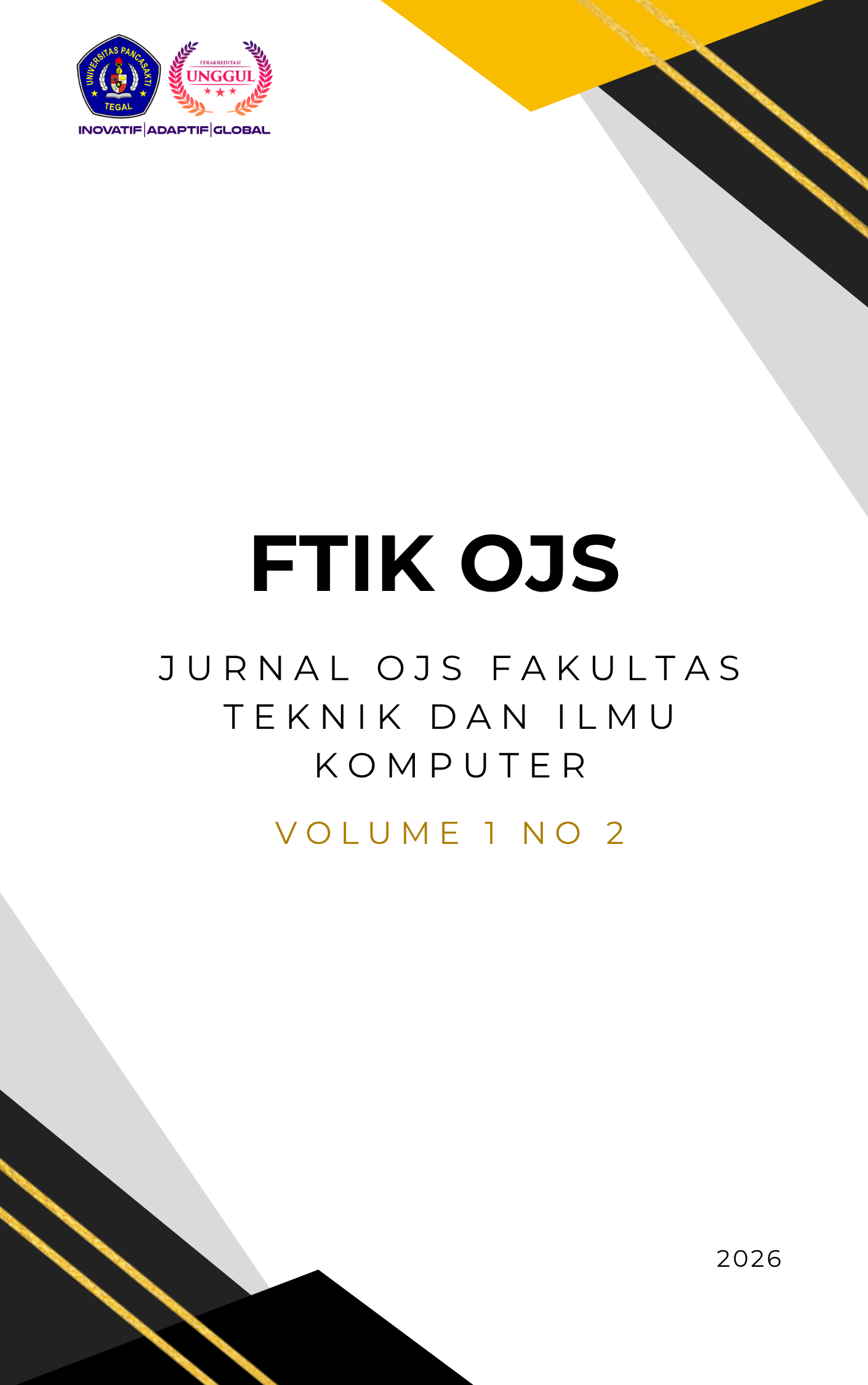 					View Vol. 1 No. 2 (2026): FTIK OJS
				